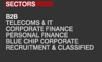 B2B - Telecoms and IT, Corporate Finance, Personal Finance, Blue Chip Corporate, Recruitment and Classified.